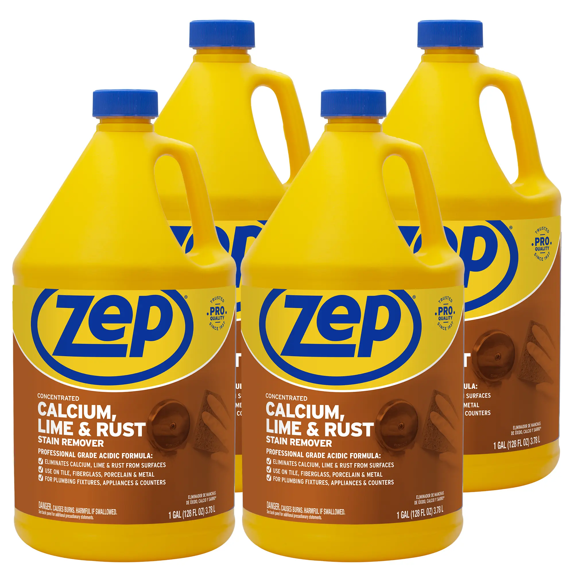 Zep Concentrated Calcium, Lime and Rust Stain Remover - 1 Gallon
