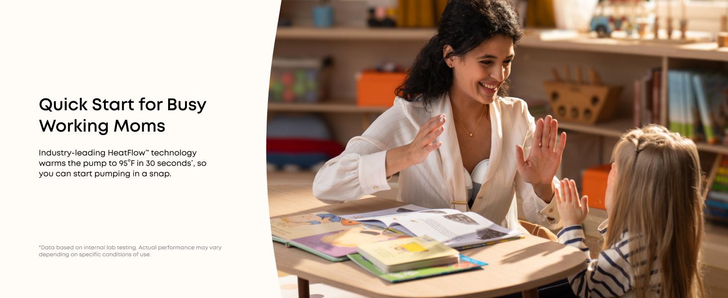 eufy E20 Heated Wearable Breast Pump, 3 Heat Levels, Hands-Free Breast Pump with Innovative HeatFlow, Optimized Rhythm via App, Hospital-Grade Suction, Leakproof, Ultra-Slim and Quiet for in-Bra Use