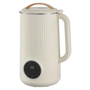 8-in-1 Nut Milk Maker, 34 oz Soy Milk Maker with 180W Blending, for Homemade Oat, Nut, Soy, Juice, Milkshake, Rice Cereal, Plant-Based Beverages with Self-Cleaning, Boil Water, 12-Hour Delay