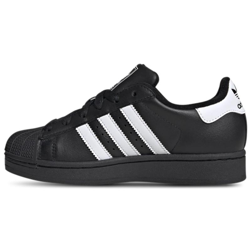 adidas Superstar II Black White JH9977 Youth Fashion Shoes New