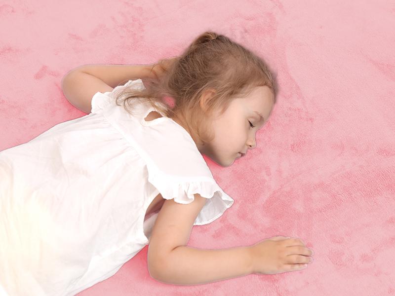 HulooSleep Play Rug for Playroom, Living Room - 1.3inch Thick Velvet with Non-Slip Bottom, Water-Repellent, Stain-Resistant