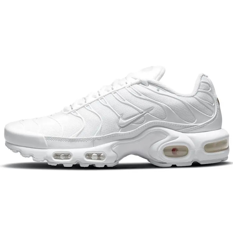 Nike Women's Air Max Plus 'Triple White' Sports Footwear, Women's Athletic Sneaker, Performance Sports Shoe, Sports Shoes