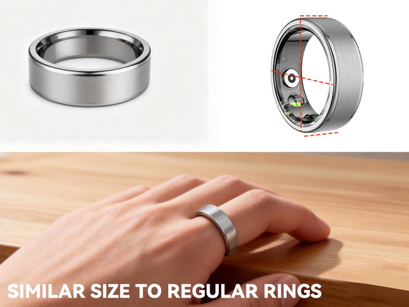 2026 New Smart Ring 5ATM Waterproof Wearable Fitness Trackers for Women Men Couple Gift 2026 New Smart Ring 5ATM Waterproof Wearable Fitness Trackers for Women Men Couple Gift