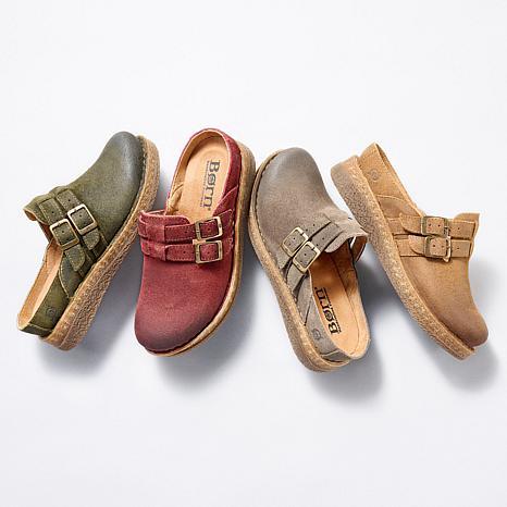Born Cort Suede Comfort Clog