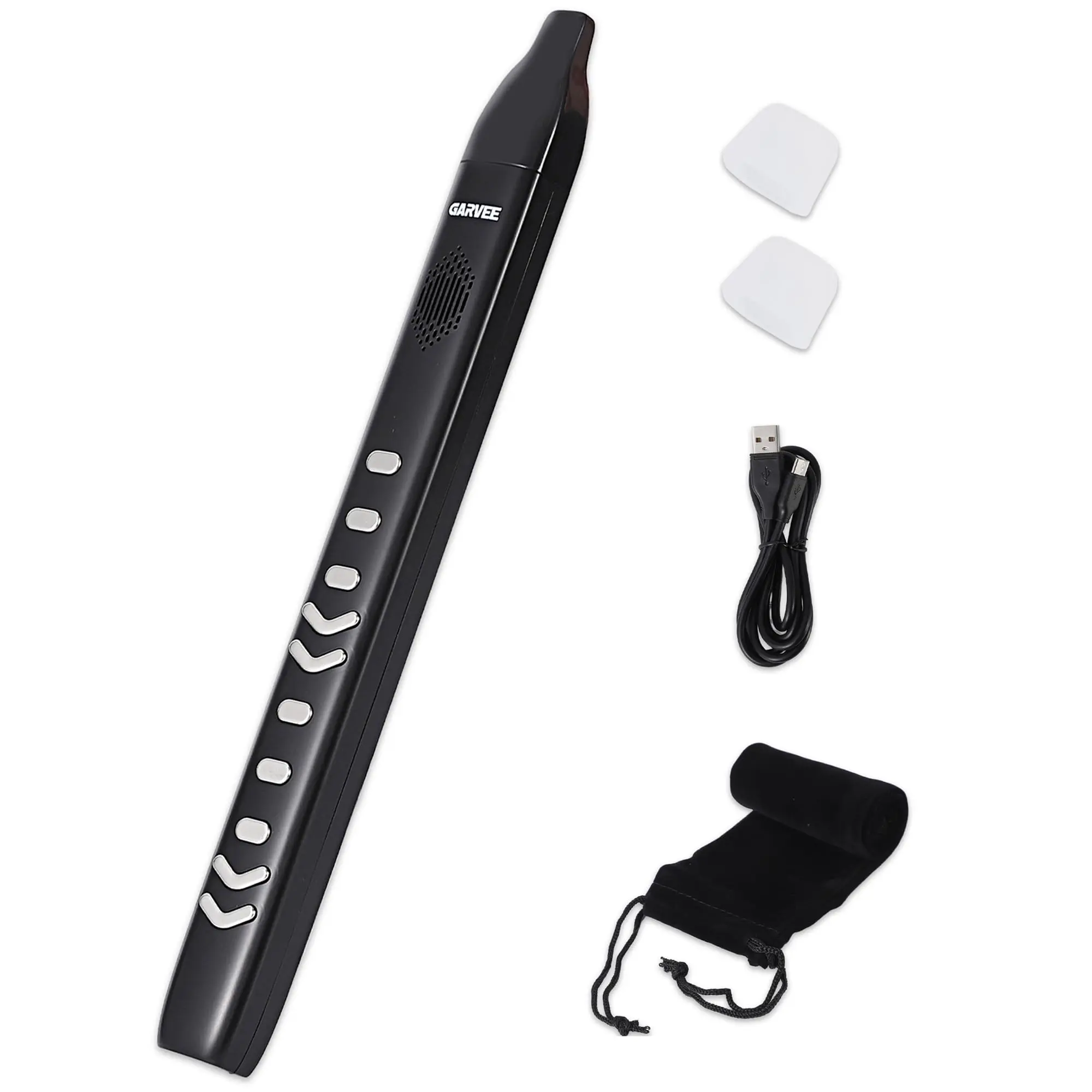 GAOMON Electronic Saxophone - Portable Digital Musical Instrument, 10 Tones, 2 Fingering Modes, Rechargeable Saxophone for Beginners, Musical Instruments, Saxophones