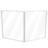 32"H - 2 Acrylic Panels (White)