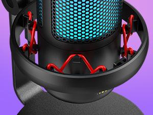 TONOR TC320 USB Type-C Streaming Mic, for Gaming, Live Streaming, Podcasts, Recording, Condenser Mic  with Stand, Compatible with PC/Mac/PS4/PS5/Switch/Type-C Phones Black