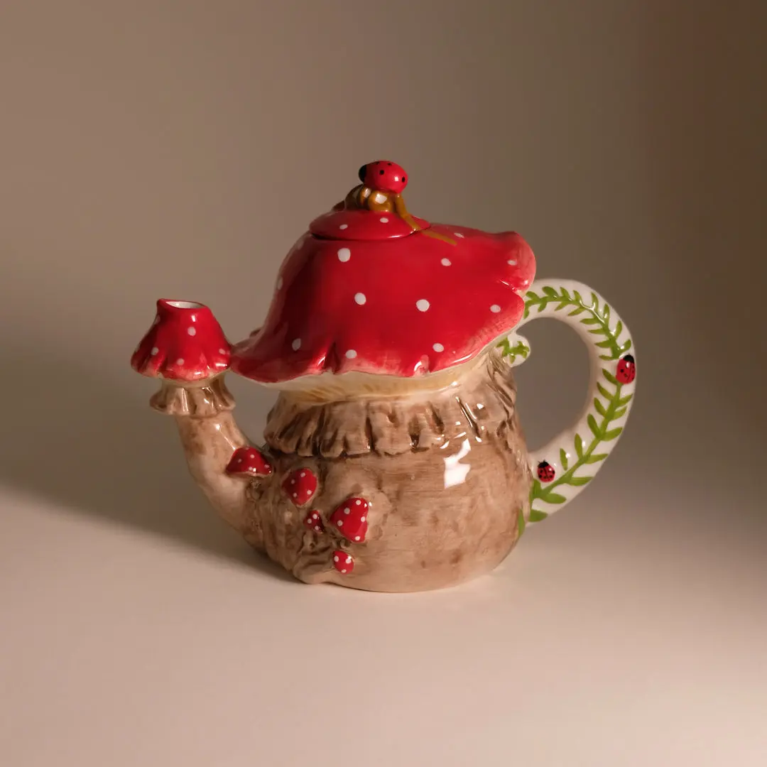 Clayworks Mushroom Teapot