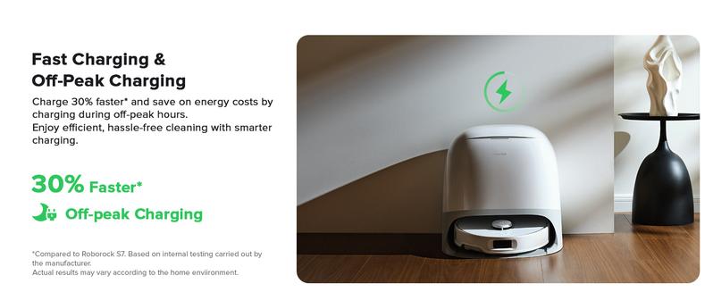 Roborock Qrevo Curv S5X Robot Vacuum and Mop, 17000Pa Suction, Zero-Tangling Design, FlexiArm Side Brush, Smart Obstacle Avoidance, Self-Washing & Drying & Emptying for Carpet, Pet Hair, Hard Floor #TikTokShopBlackFriday #TikTokShopCyberMonday