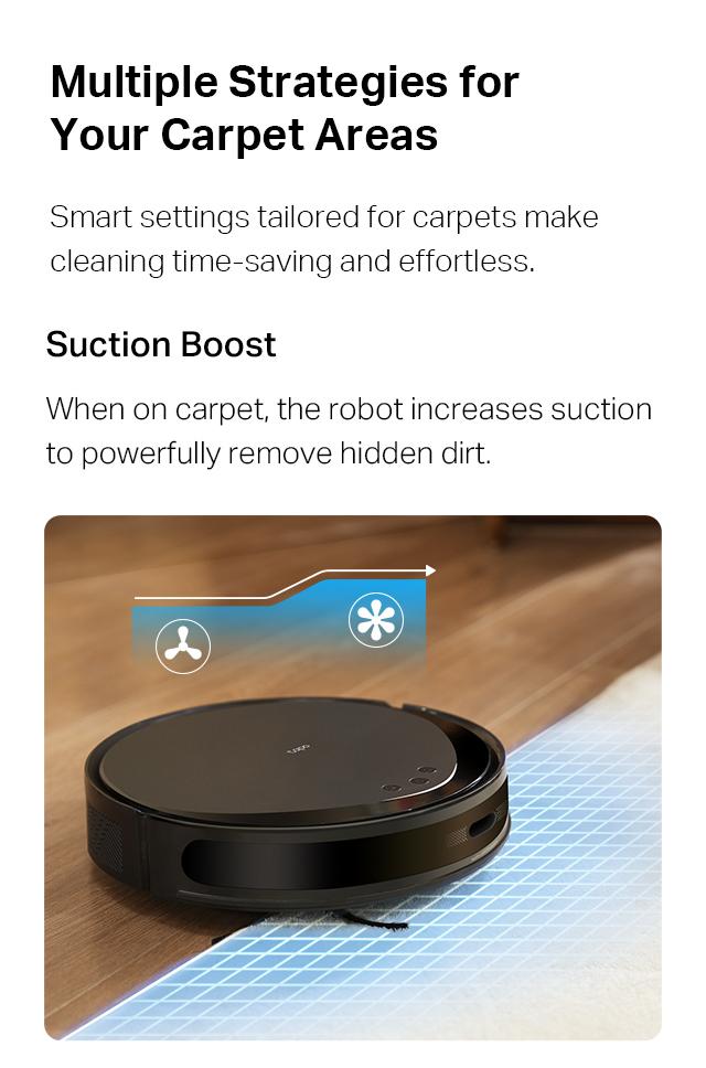 Tapo RV20 Max Plus Ultra-Slim Robot Vacuum and Mop with 5300Pa Suction, MagSLIM LiDAR Navigation, Auto-Empty Dock, 97% Dust Pickup, Alexa & Google Home Compatible - Deep Cleaning Machine Deep Cleaning Machine Automatic Wireless