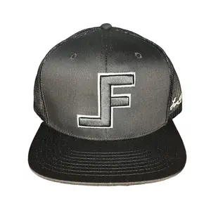 Lane Frost Overdrive Flat Bill Cap – Black Western Snapback