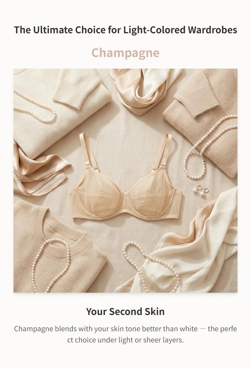 HSIA Enchante Unlined Plus Size Smooth No Lace & Lace Semi Sheer Mesh Underwire Full Coverage Minimizer Bra with Convertible Straps & Smoothing U-Back Invisible Look for Curvy Women