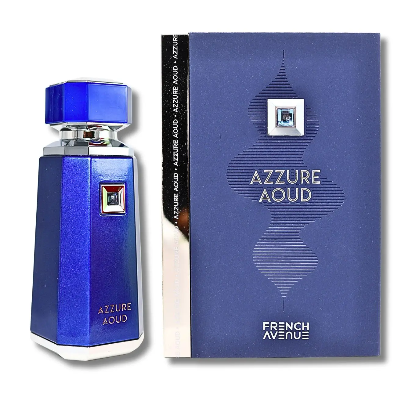 Fragrance World French Avenue Azzure Aoud Perfume for Women, Long-Lasting Amber Vanilla-Leathery Oud Scent - Sweet, Mystery, Tropical Vanilla Scents, Rose, Spicy, Fruity, Coumarin, Citral, Alcohol-Based, 3.4 fl oz Liquid Signature Fragrance for Adults