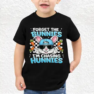Forget the Bunnies I’m Chasing Hunnies Shirt, Funny Easter Bunny Tee, Cute Trendy Spring Graphic Shirt for Women, Trendy Easter Shirt, Easter Holiday Shirt, Cute Rabbit Graphic Tee, Easter Party Gift Shirt