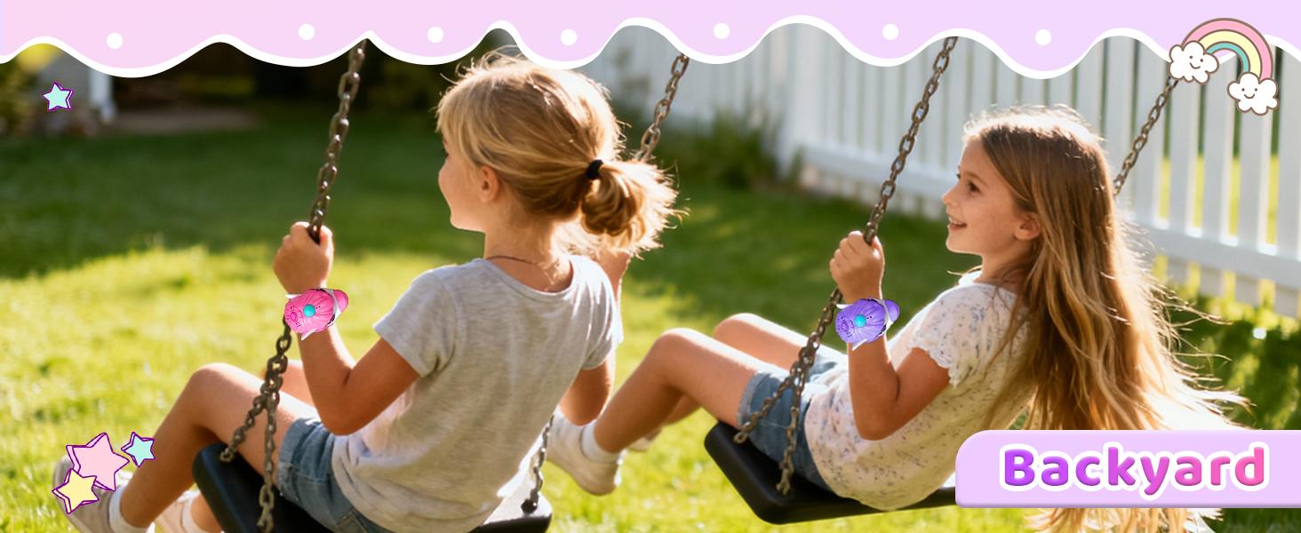 [Spring Shine]Vvinca Walkie Talkies for Kids - 2 Pack Toys for Boys Girls Age 3-12 T-Rex Adjustable Strap Long Range Clear Sound Walkie Talkie, Collectibple/Adventure Toys Outdoor Camping Birthday Gifts for Toddlers Holiday Haul