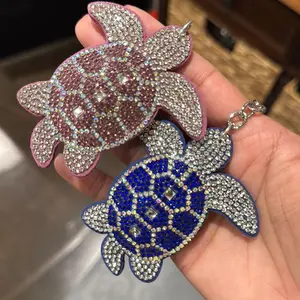 Ocean Beach  Rhinestone Bag Charms / Keychains Unique Design for Everyday Use