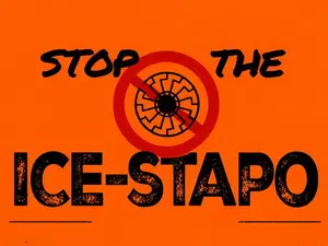 Abolish ICE BUMPER sticker