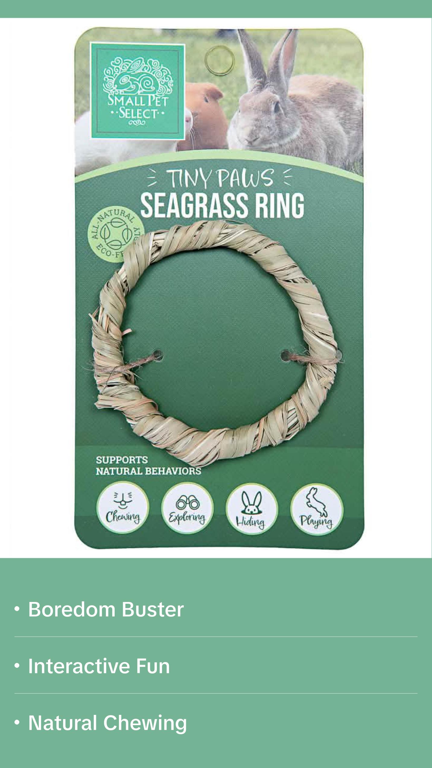 Tiny Paws Seagrass Ring