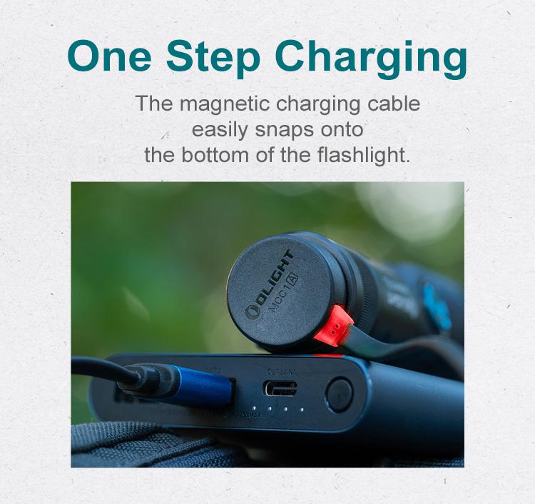 OLIGHT Seeker 4 Pro Rechargeable Flashlights, High Lumens Powerful Bright Flashlight 4600 Lumens with USB C Holster, Waterproof Flashlight