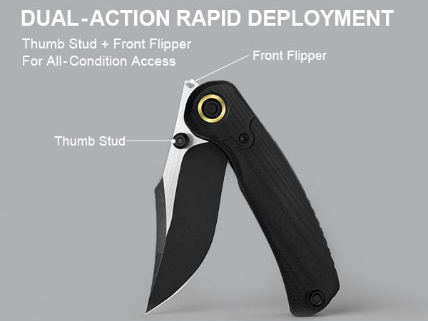 Kizer Pioneer Series 14C28N G10/Richlite/Micarta Thumb Stud ZX-FK03M1 Exclusive Edition, Camping Outdoor Tool, Portable Men EDC Tool Kizer Pioneer Series 14C28N G10/Richlite/Micarta Thumb Stud ZX-FK03M1 Exclusive Edition, Camping Outdoor Tool, Portable Men EDC Tool