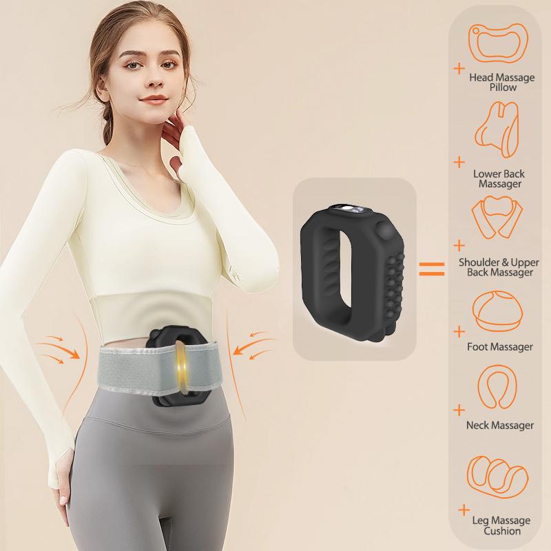 ADDWIN 2026 New Fascia Ring R10 Mini Muscle Recovery Fascia Device upgraded adjustable strap fits Up to 55in waist, Cordless Rechargeable, Designed for Waist & Back Muscle Recovery portable massager parents gift ADDWIN 2026 New Fascia Ring R10 Mini Muscle Recovery Fascia Device upgraded adjustable strap fits Up to 55in waist, Cordless Rechargeable, Designed for Waist & Back Muscle Recovery portable massager parents gift