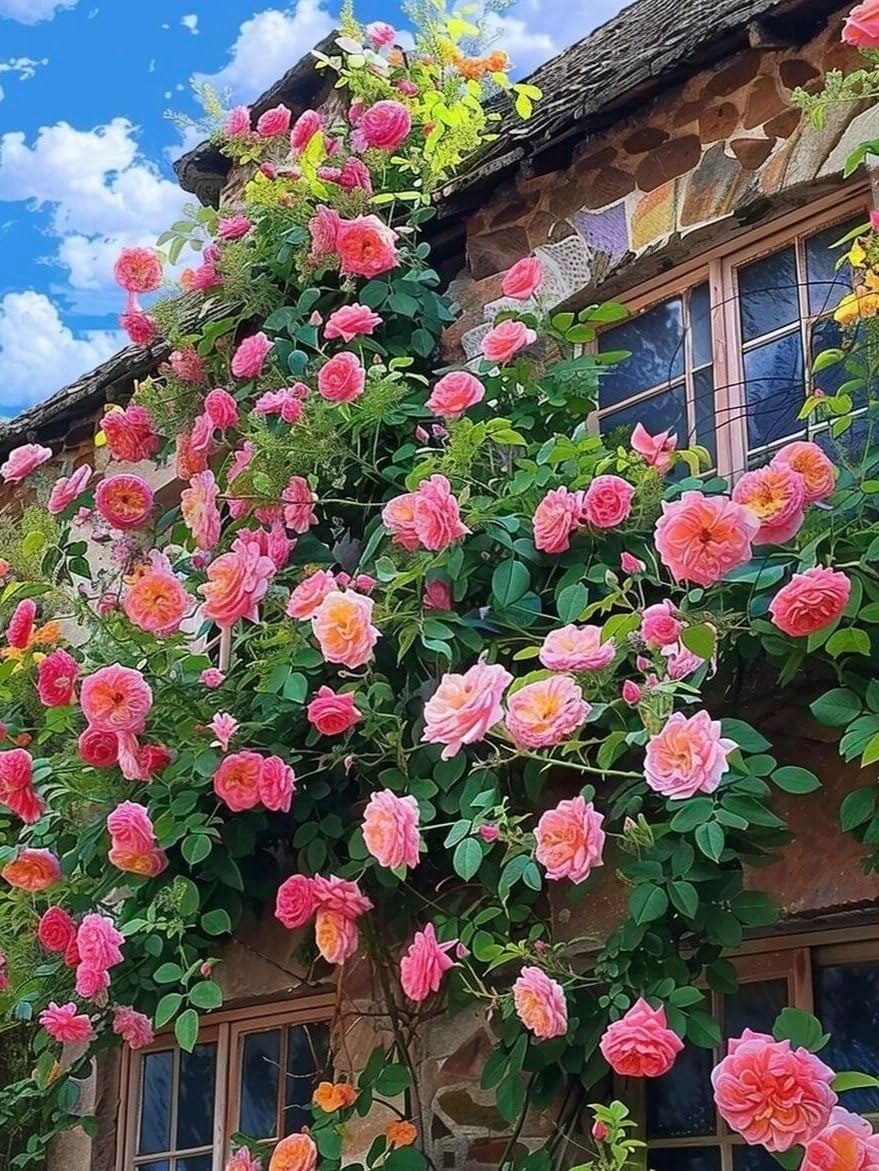 200 Pcs Color Climbing Rose Seeds for Outdoor Planting  Flowers seeds for Garden Decoration