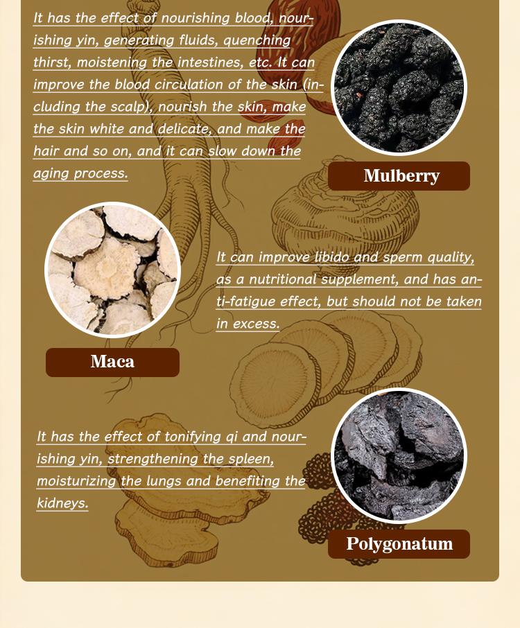 Kidney Tea Formula Ginseng Five Treasure Tea, Chinese Kidney Tea for Men and Women, Natural Herbal Ingredients for Kidney Traditional Bever Organic  Beverage detox cleanse   Christmas Thanksgiving Value Pack Filled with Tea Healthy