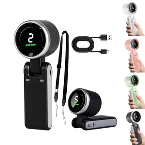 Portable Handheld Mini Fan, Foldable Powerful Winds Turbo Fans