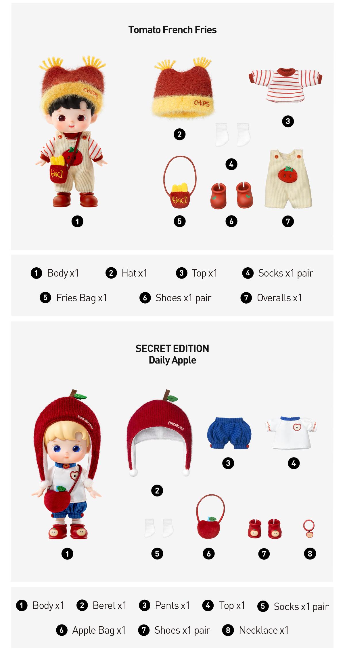 POP MART HACIPUPU Little Foodie Series 1/12 Action Figure