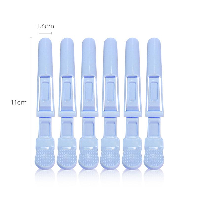 Idoli 2 pcs Alligator HairClips Hot Dye Clip Hairdressing Hair PinsMulti Prupose Wig Clip Non Slip HairpinHeatless Styling Tool