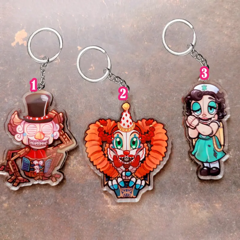 Secret of the Mimic Double-sided Keychains - Five Nights at Freddy's