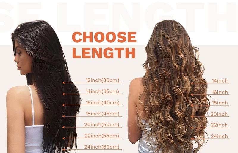 Sunny Hair Clip in Hair Extensions 12inch-24inch 7PCS Natural Straight 120G-135G"Weight for Daily,Occasions and Holiday Gifts for Women Hairpiece Holiday Hair kpop idols hair extensions #TikTokShopJumpstartSale