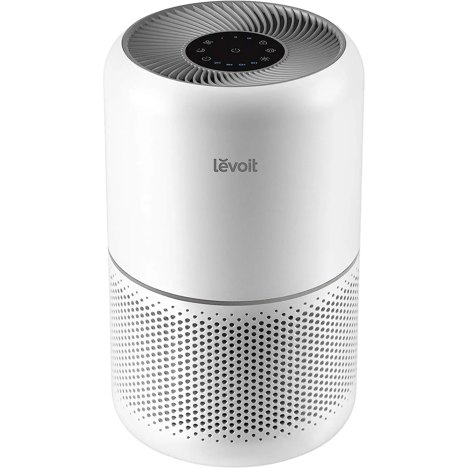 LEVOIT Air Purifier for Home Allergens Pet Hair in Bedroom, Covers up to 1073 Ft² by 56W High Torque Motor, AHAM VERIFIDE, 3-In-1 Filter with HEPA Sleep Mode, Remove Dust Smoke Odor, Core300-P, White