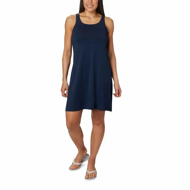 Columbia Women's PFG Freezer III Active Dress Collegiate Navy, M