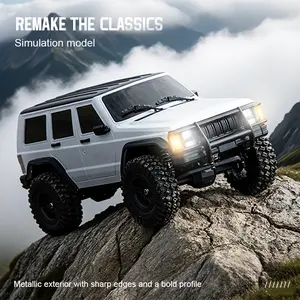 1/18 durable rock climbing RC car, high-torque four-wheel drive climbing vehicle — exceptional suspension and shock absorption performance; 20A ESC four-wheel drive off-road toy; battery-powered RC climbing car