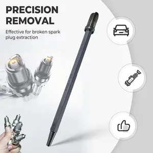 2026 Upgraded Broken spark Plug Remover,Universal Car and Motorcycles Spark Plug Socket,Portable Easy Installation Removal Tool