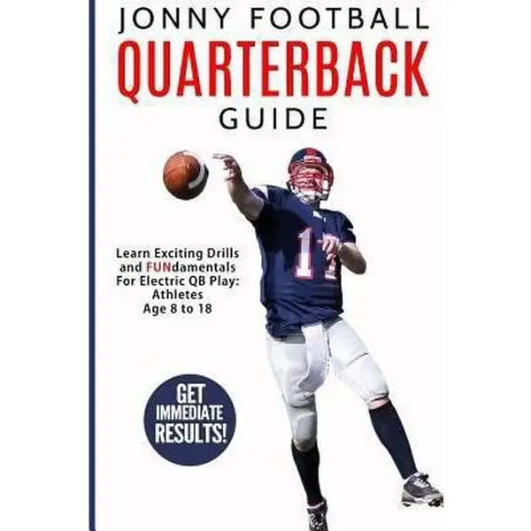 Used Book - Jonny Football Quarterback Guide: Very Good Condition Tutorial for Athletes Age 8 to 18, Learn Exciting Drills & Fundamentals for Electric QB Play, 110 Pages, 0.4 lbs, by Charlie Peterson (Paperback, English), Johnny Football