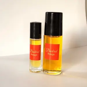 ROUGE & ROLL-ON SCENT OIL Long-Lasting Oil-Based Fragrance in Travel-Friend.