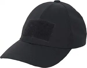 Tactical Baseball Cap - Ripstop Operator Cap with Patch Panels and Adjustable Hook & Loop, Tactical Hats for Men and Women
