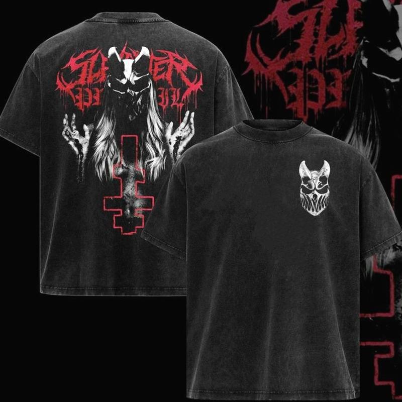 (Collection)Slaughter to Prevail Shirts  Slaughter to Prevail Rock Music Shirts collar short-sleeved shirts unisex family clothing U