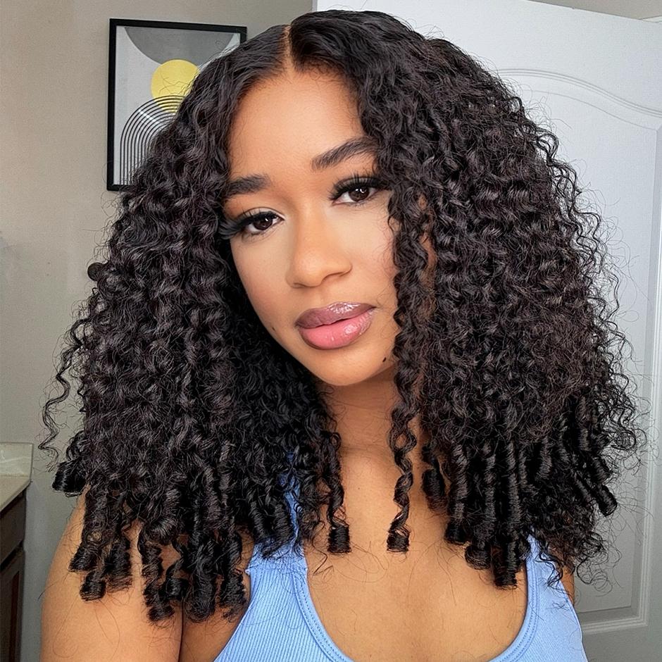 【NEW IN】FORGIRL FOREVER 13x6 Burmese Curly Wear Go Glueless Wig With Drawstring Effortless Install Ear To Ear Bleached Knots Pre-Cut Lace Frontal Wig 【NEW IN】FORGIRL FOREVER 13x6 Burmese Curly Wear Go Glueless Wig With Drawstring Effortless Install Ear To Ear Bleached Knots Pre-Cut Lace Frontal Wig