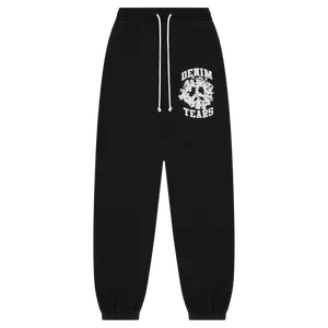 DENIM TEARS PANTS 'UNIVERSITY BLACK'