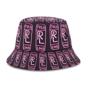 Rolling Loud x B2SS RL AOP Bucket Hat Black/Purple