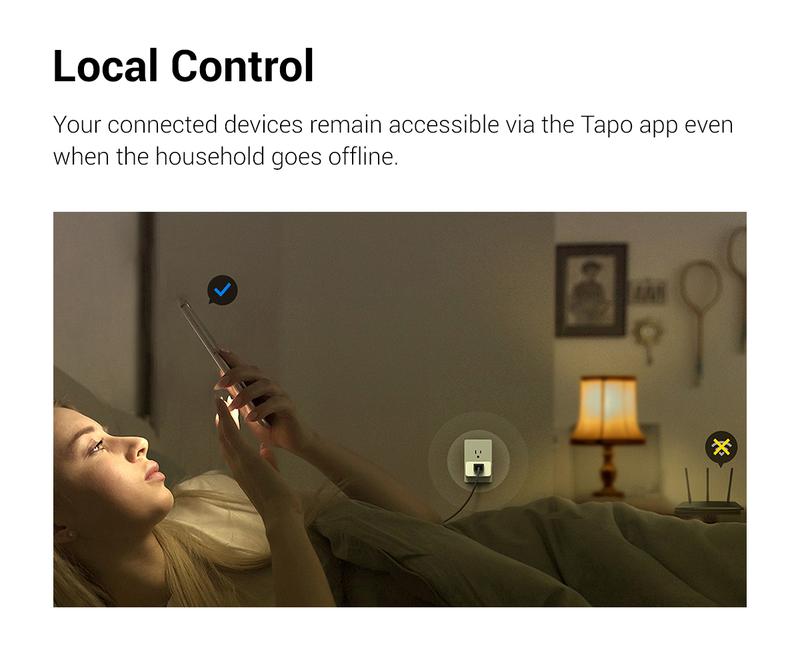 TP-Link & Tapo P115 (4-Pack) – Mini Wi-Fi Smart Plug with Energy Monitoring | 15 A / 1,800 W | Works with Alexa, Google Home & Samsung SmartThings | Remote & Voice Control | Timer / Schedule / Away Mode | ETL Certified | 2.4 GHz Only