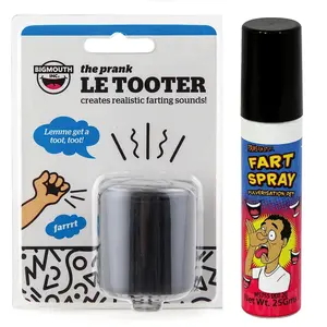Fart Spray + Le Tooter Combo 💨💥 | Realistic Fart Smell & Sound | Ultimate Gag Gift!
