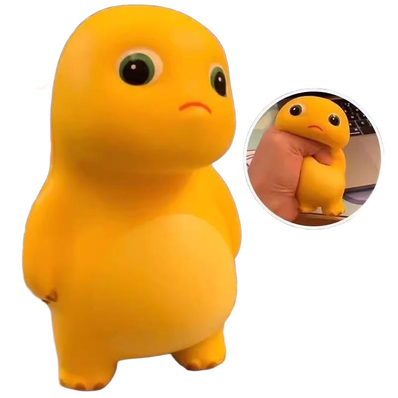 Milk Dragon Squeeze Fun, Stress Relief Home Decor, Viral Kids Gifts, Holiday Gifts, Christmas Gifts.Luminous Mini Cartoon Dragon Figurines