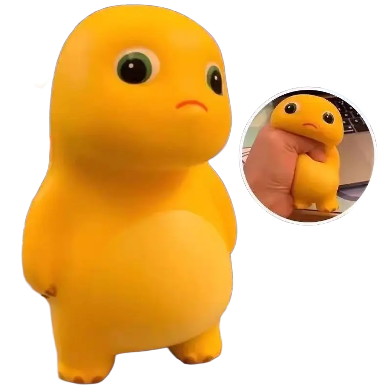 Milk Dragon Squeeze Fun, Stress Relief Home Decor, Viral Kids Gifts, Holiday Gifts, Christmas Gifts.Luminous Mini Cartoon Dragon Figurines