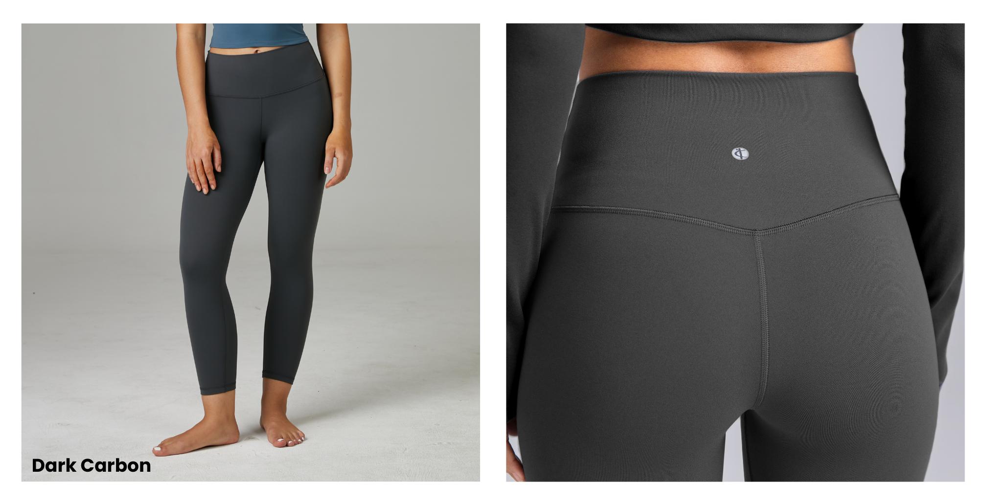 Colorfulkoala Women's Dreamlux High-Waisted Workout Leggings w/ Hidden Pocket Buttery Soft Stretchy Yoga Pants 25"/28" Inseam Butt Lift Skinny Fit Moisture-Wicking Breathable Sports Bottoms