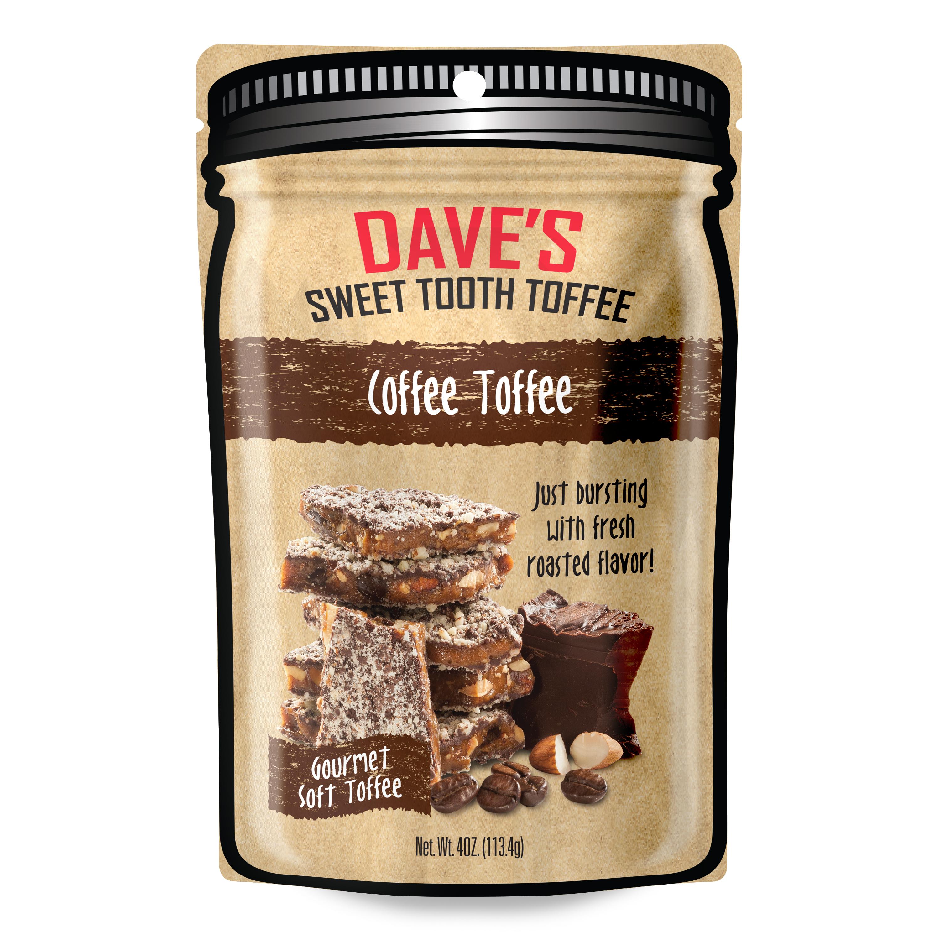 Ultimate Toffee Bundle - Dave's Sweet Tooth Chocolate Almond Toffee, Sweets & Snacks, 12 Assorted flavors