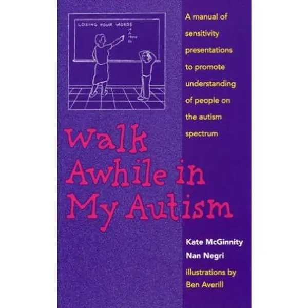 USED-Walk Awhile in My Autism by Kate McGinnity (Paperback)